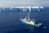 RV Investigator in Antarctica