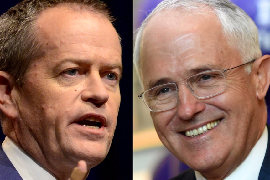 Bill Shorten and Malcolm Turnbull