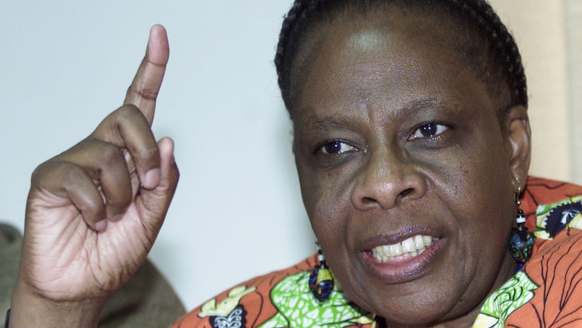 Sekai Holland is a Zimbabwean human rights campaigner, politician and carer of numerous children (Reuters)