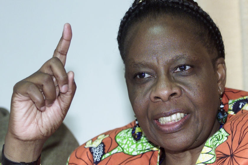 Sekai Holland is a Zimbabwean human rights campaigner, politician and carer of numerous children (Reuters)