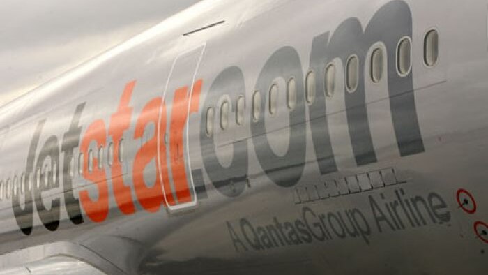 jetstar logo on side of plane generic