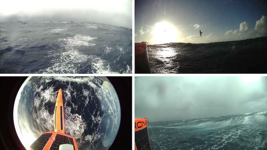 无人滑翔机捕获的南大洋照片