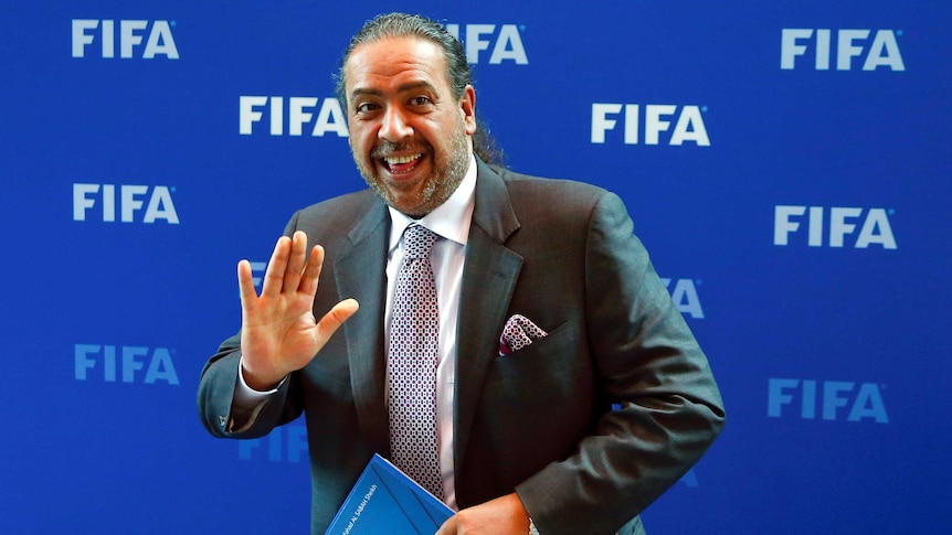 Sheikh Ahmad Al-Fahad Al-Sabah at FIFA headquarters