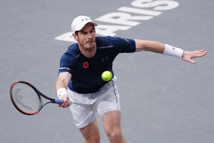 Andy Murray makes a return against Tomas Berdych in Paris