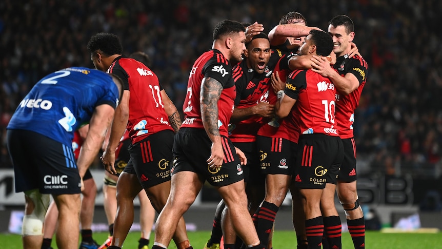 Record-breaking Crusaders beat Blues in pulsating Super Rugby Pacific final in Auckland – World news