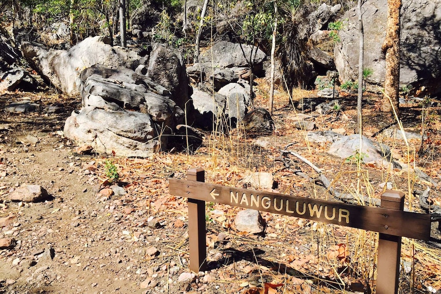 Nanguluwur is a famous rock art site in Kakadu National Park.