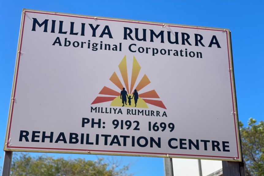 milliya rumurra sign with number that reads rehabilitation centre 9192 1699