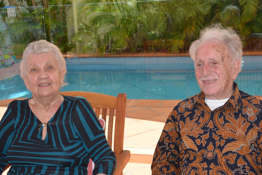 Lydia Juss and Leo Artemeiff. Ms Juss's Queensland lawyer has been charged over her handling of her estate