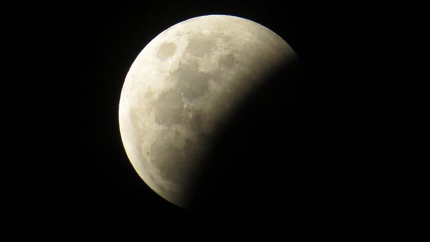 Moon during lunar eclipse