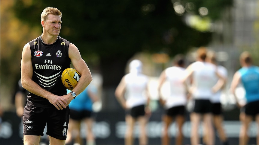 Nathan Buckley says he is focusing on Geelong's form ahead of Friday's blockbuster at the MCG