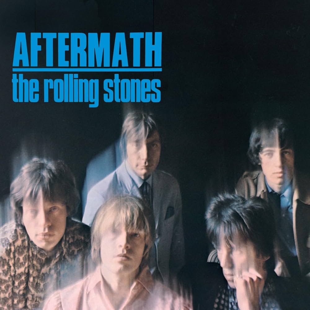 A blurry photo of the Rolling Stones