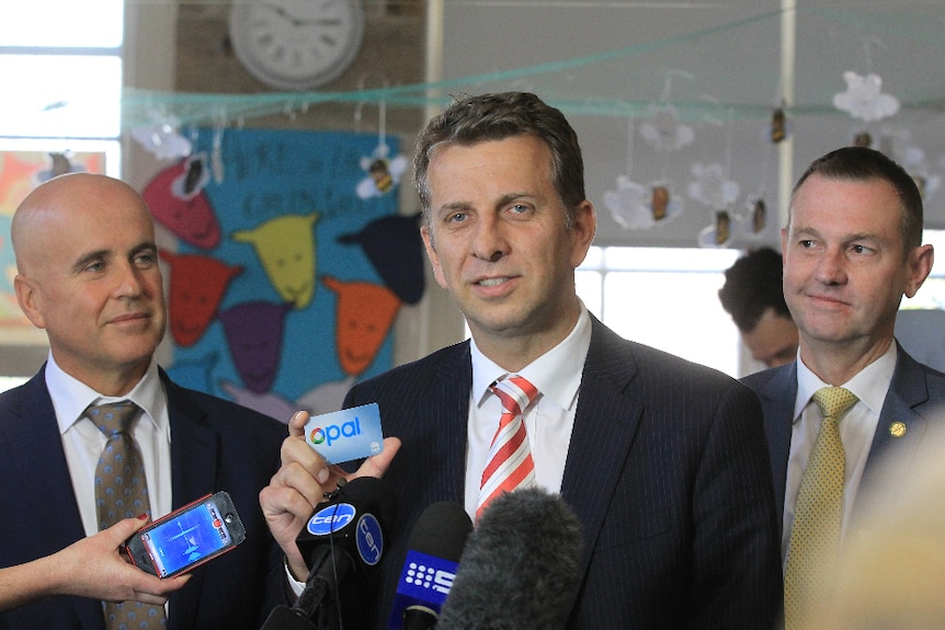 NSW Transport Minister Andrew Constance