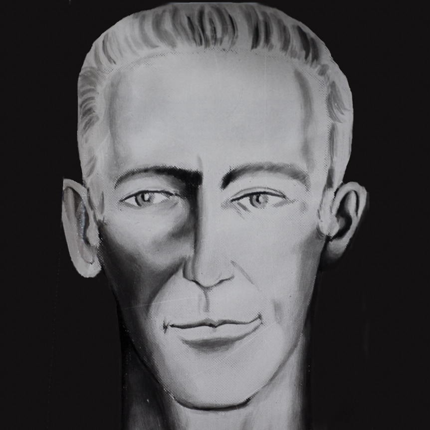 An enhanced composite sketch of the suspect sought for Beaumont children disappearance.