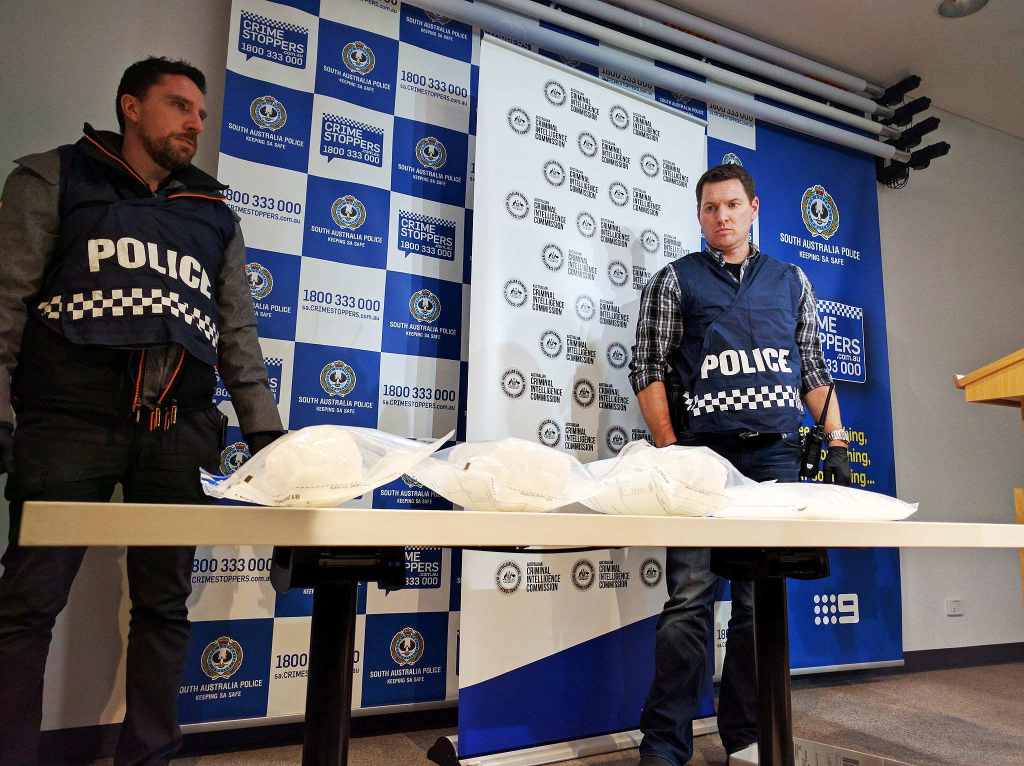 Suspect on the run and another faces court after police seize four ...