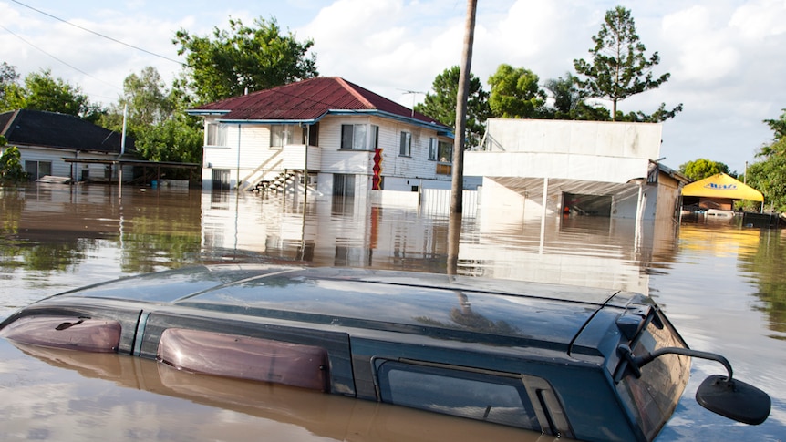 Cars swamped