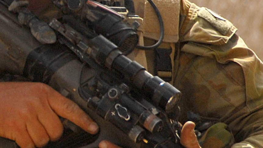 Australian soldier in Afghanistan (ADF: Neil Ruskin, file photo)
