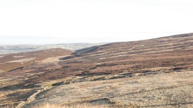 An open landscape on Yorkshire Moors