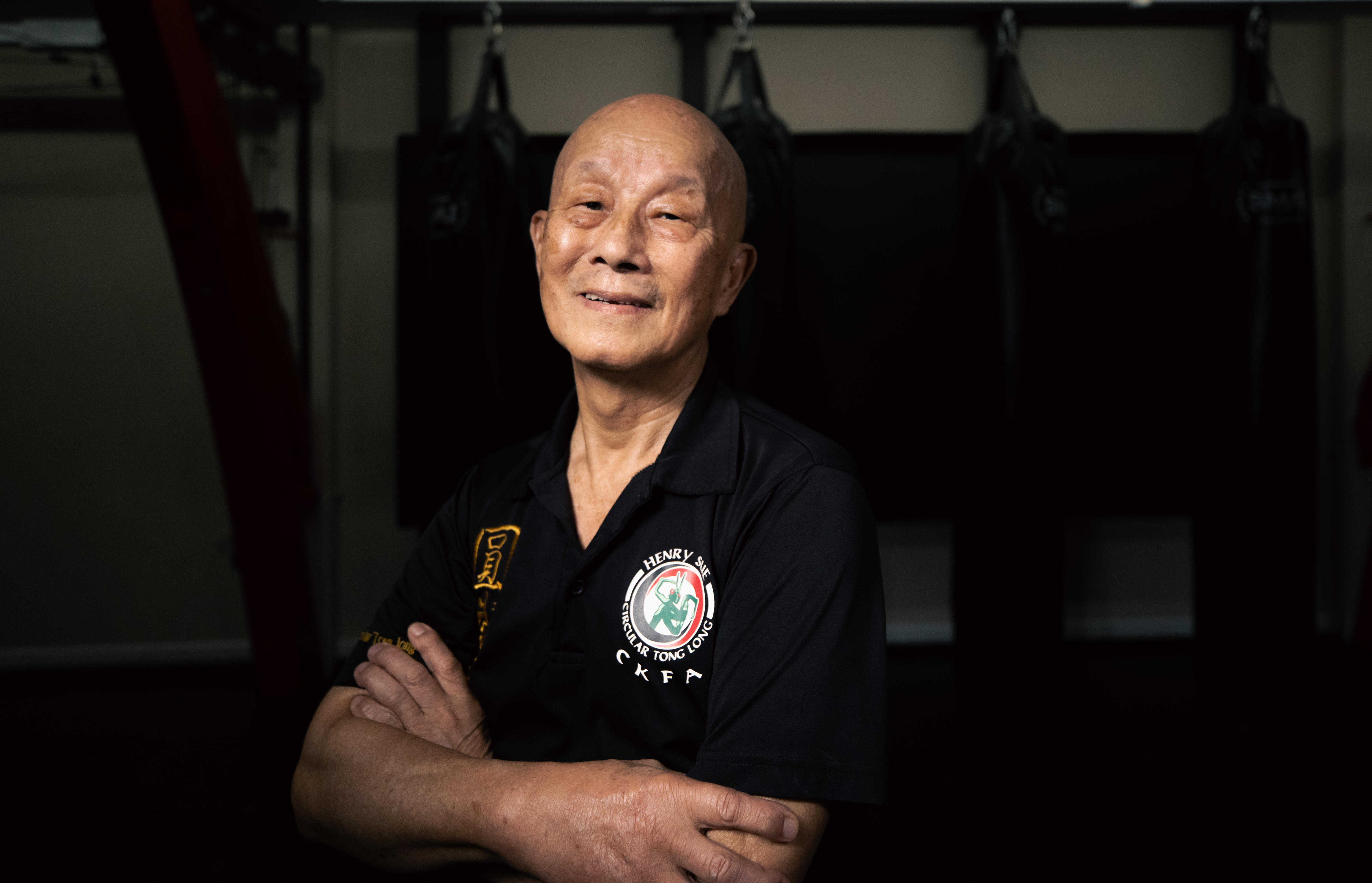 A smiling chinese man