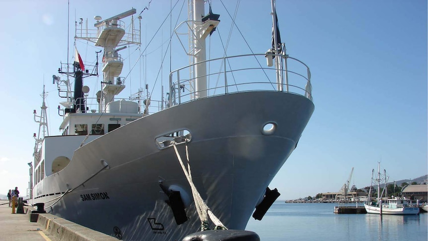 Sea Shepherd ship the Sam Simon