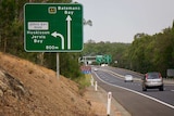 Signage at the Jervis Bay Rd intersection.