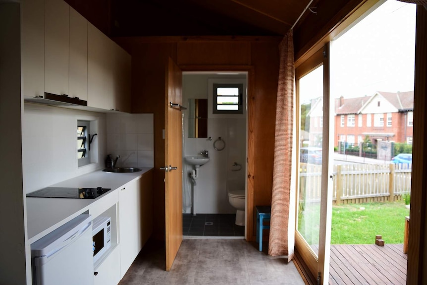 Inside a Gosford tiny home