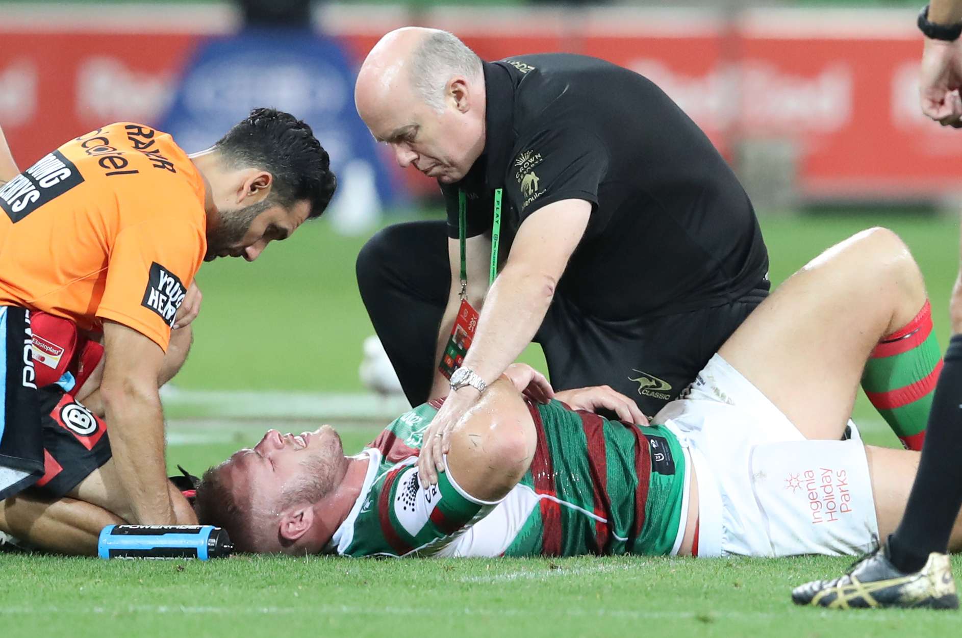 South Sydney forward Tom Burgess is cleared of neck damage after incident in NRL season opener against Melbourne Storm - Vimarsana News