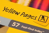 Yellow Pages phone directory.