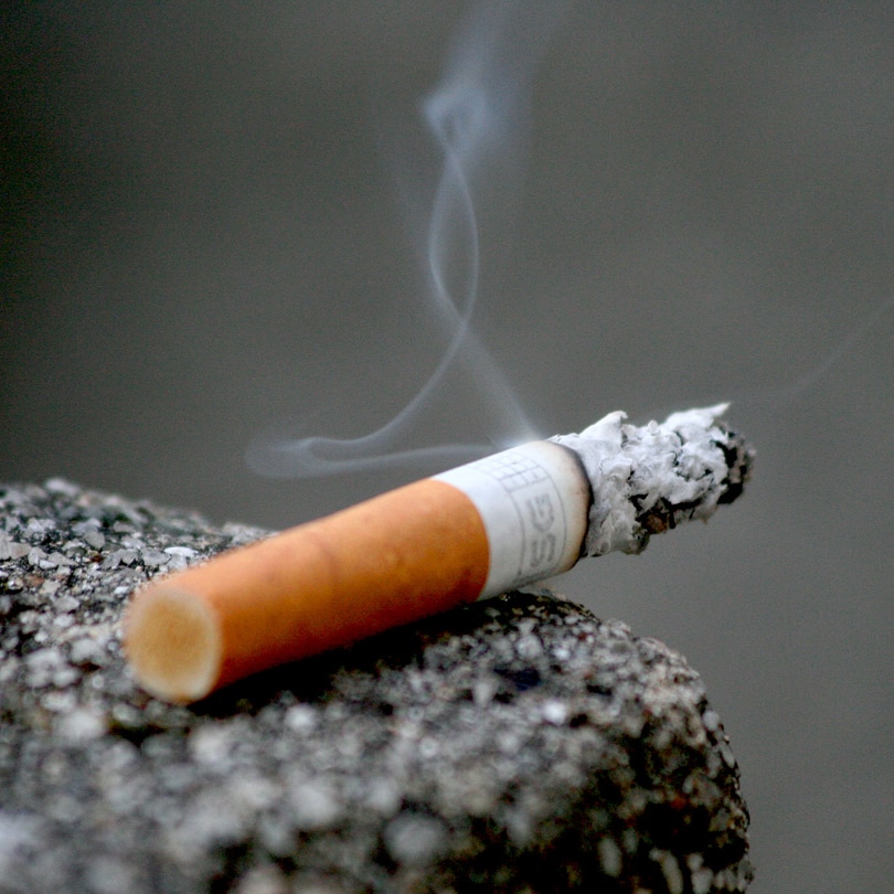 Burning cigarette (Credit: Ianeri67; Flickr.com; Creative Commons)