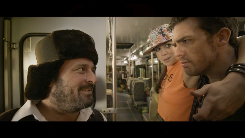 Bus driver speaking to drunk passengers on a bus in Brisbane.