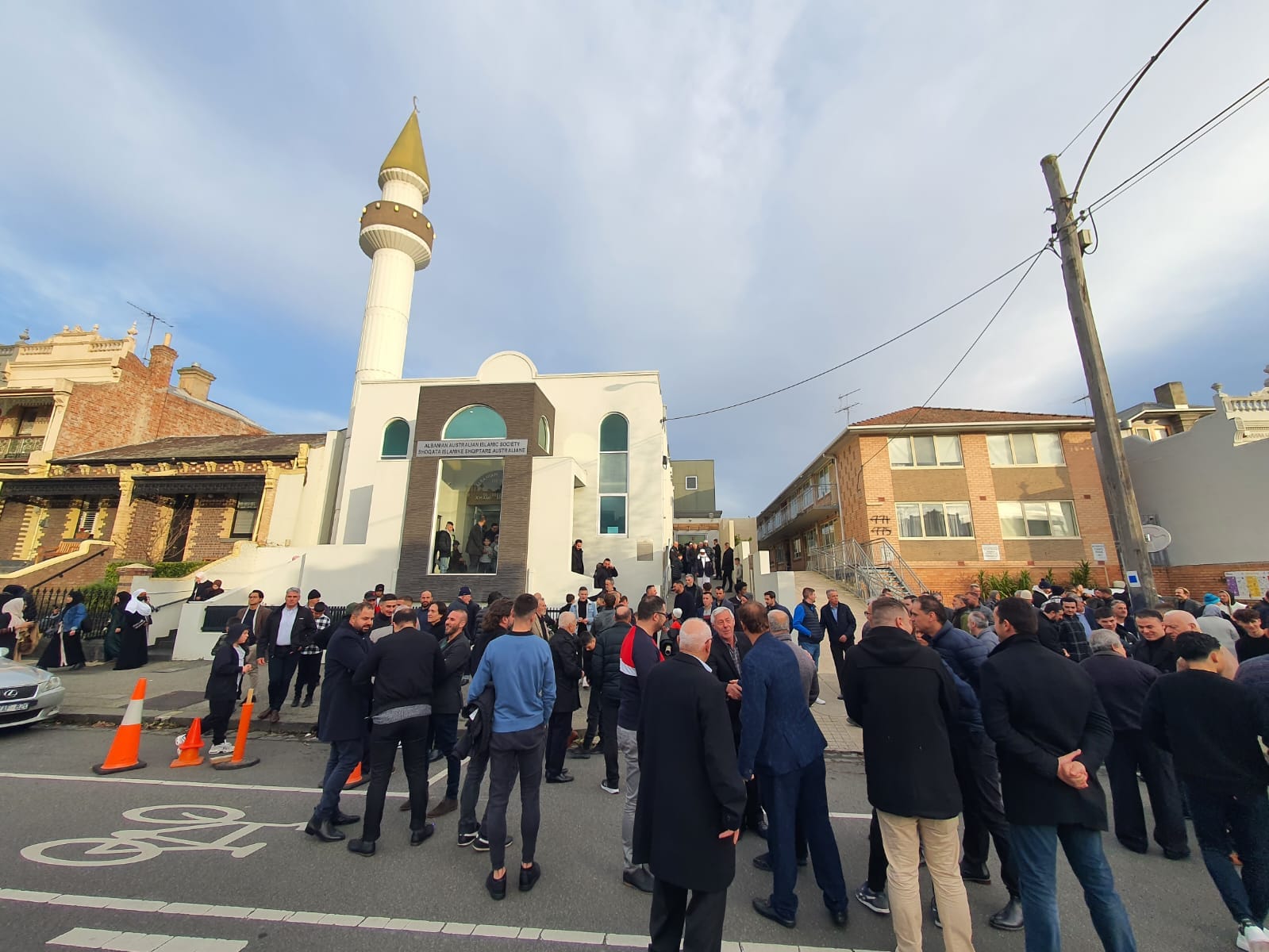 Albanian Mosque Eid