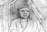 威廉·韦斯特尔于1803年绘制的一幅名为Pobassoo的望加锡船长肖像画。