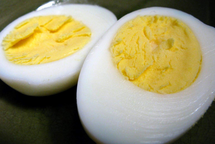 Hard-boiled eggs