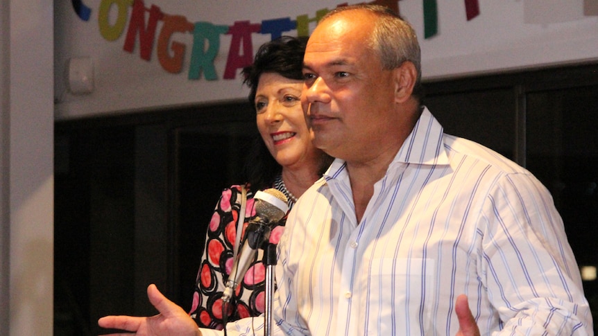 Gold Coast Mayor Tom Tate and wife Ruth