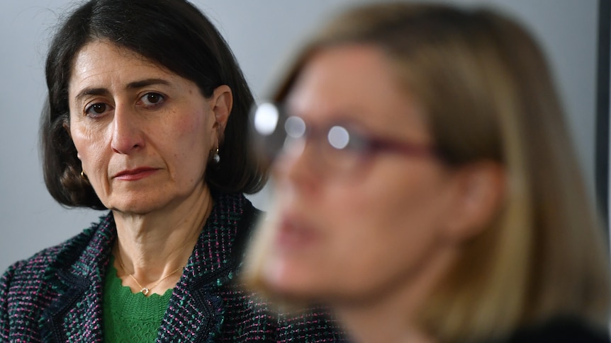 Gladys Berejiklian and Kerry Chant