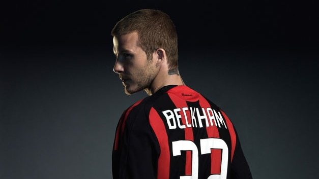 David Beckham unveiled by Milan