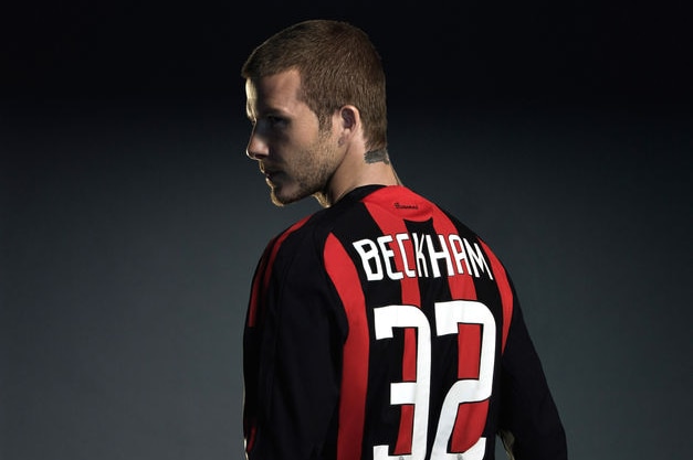 David Beckham unveiled by Milan