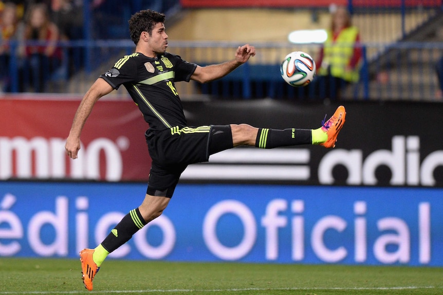 Spain striker Diego Costa