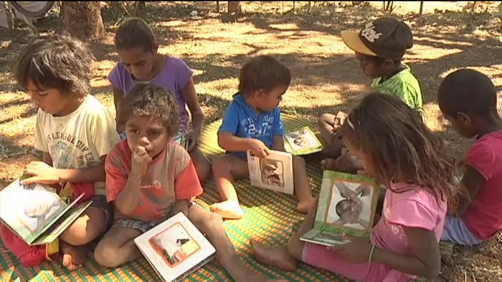 Indigenous children encouraged to read in their own words - ABC News
