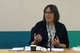 Dr Angela Spinney from Swinburne University gives evidence at the Royal Commission into Family Violence.