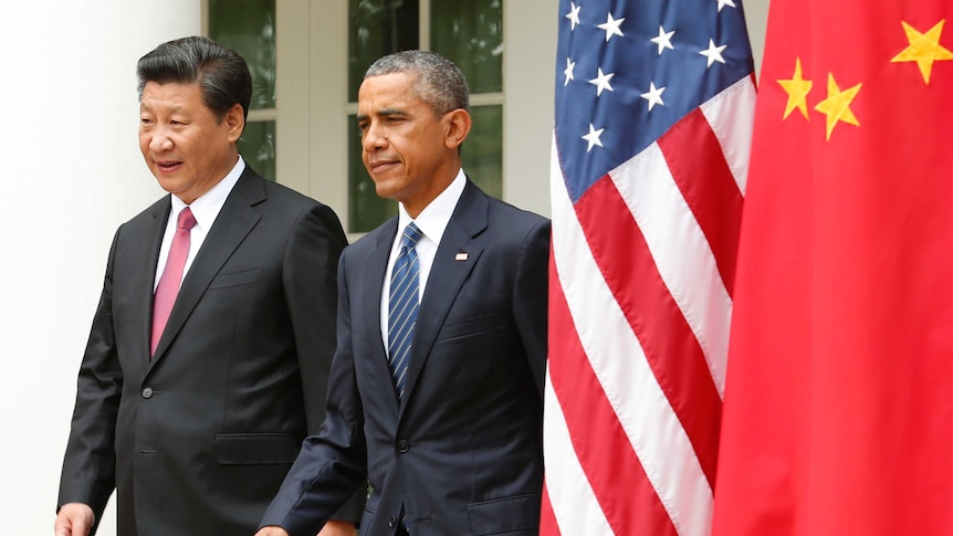 US President Barack Obama and Chinese President Xi Jinping