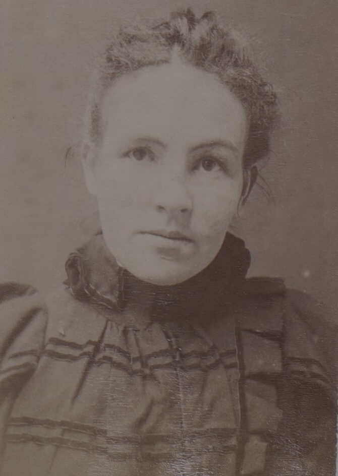 A photo of Maggie Heffernan, who drowned her son in the Yarra in 1900.