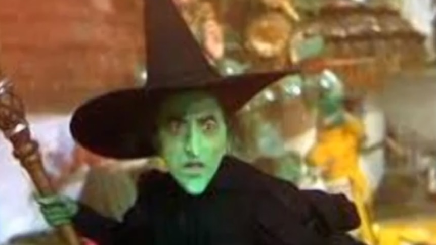 Screenshot of Thatcher Wicked Witch video