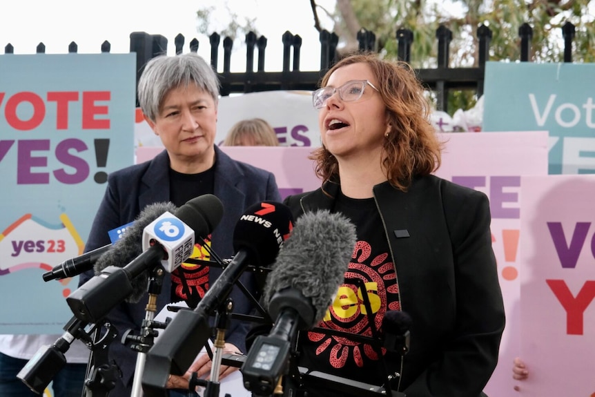 Labor MPs Penny Wong and Amanda Rishworth.