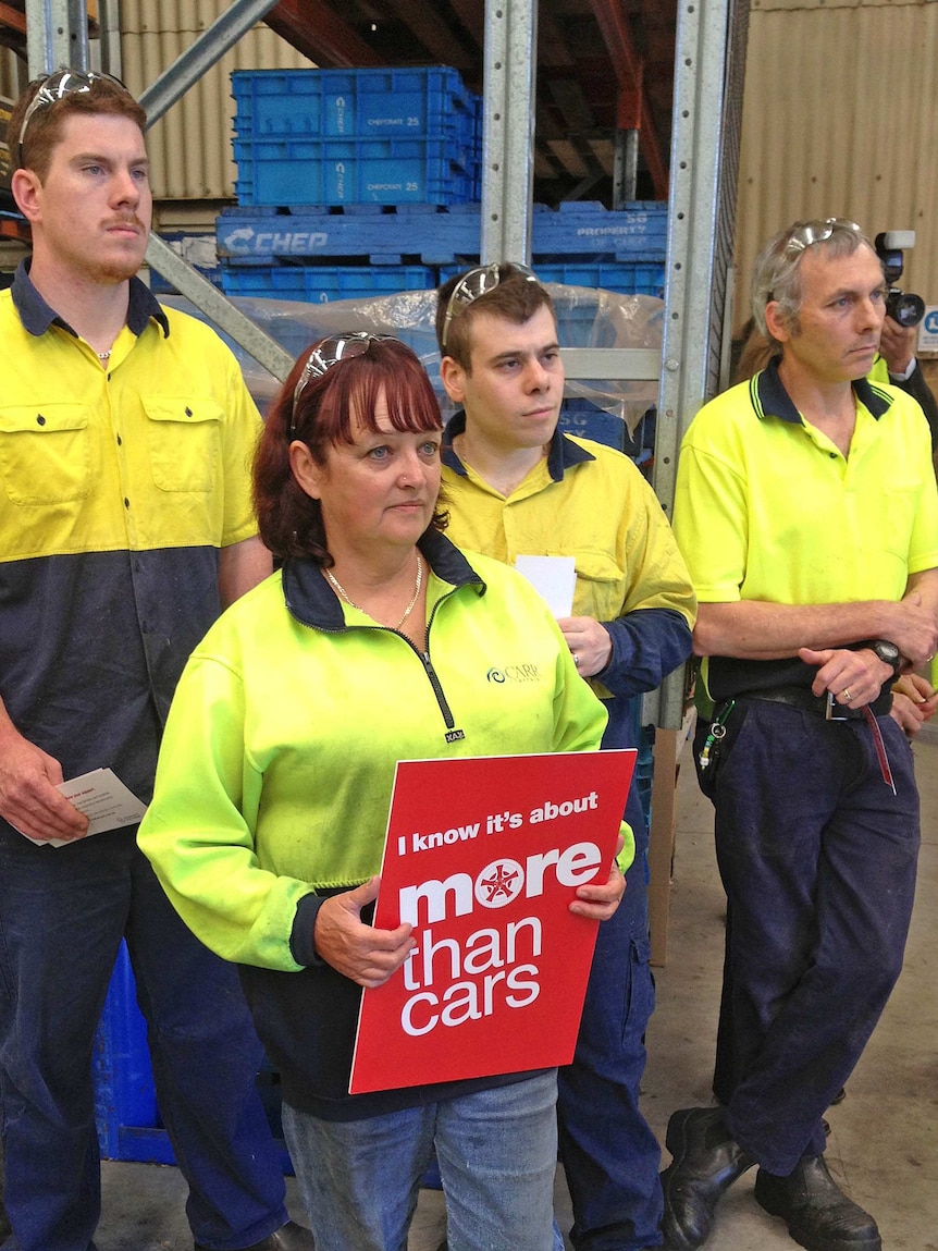 Workers at Carr Components