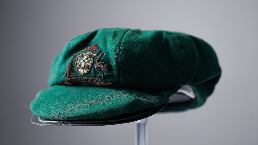 The Don's first baggy green cap.