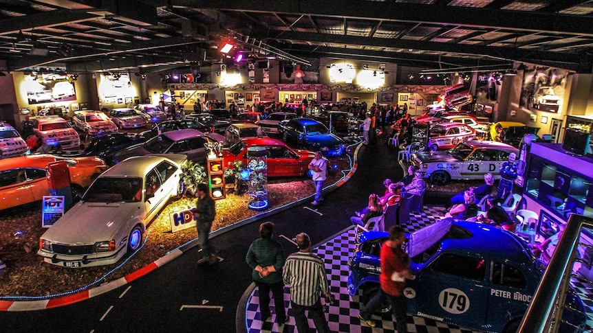 Peter Champion's collection of Peter brock race cars