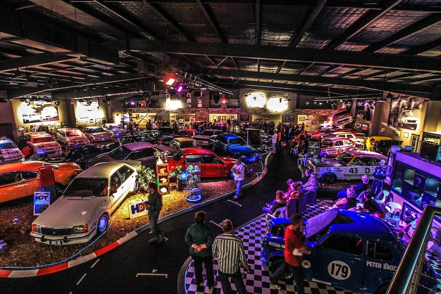 Peter Champion's collection of Peter brock race cars