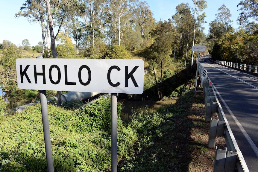 Kholo Creek in Brisbane's west.