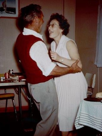 Peter and Dawn Severin dancing up a storm at Curtin Springs, NT.