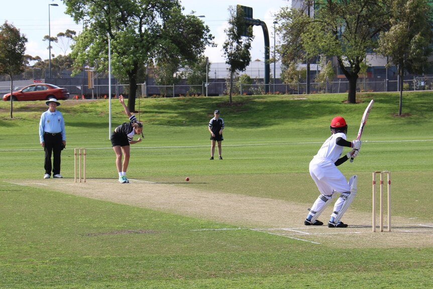 China versus Adelaide in cricket